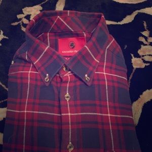 Southern Proper red and blue flannel